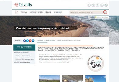 Trivalis - Espace web professionnels du tourisme