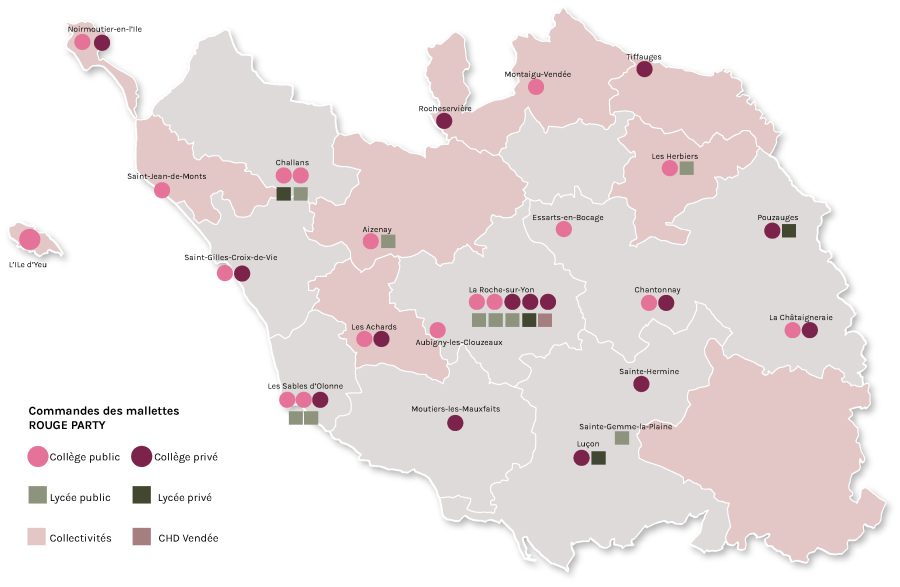 Trivalis - Cartographie mallette Rouge Party
