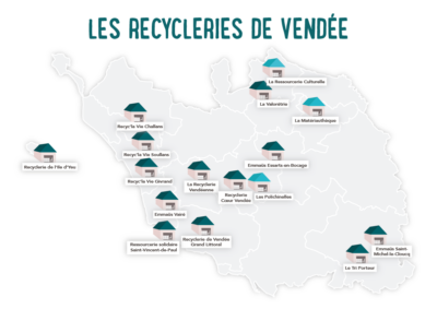 cartographie recycleries vendée